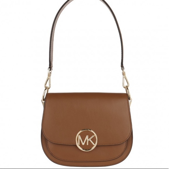 NEW w/ TAGS Michael Kors Saddle Crossbody “Lillie” Leather Bag - Picture 8 of 9